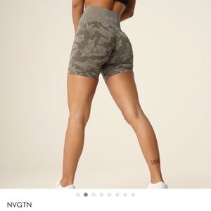NVGTN Camo Seamless Shorts